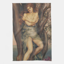 La Dríada (Ninfa del Árbol) (por Evelyn De Morgan)