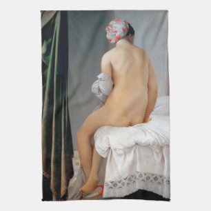 Paño De Cocina La gran breña (mujer sentada), Dominique Ingres