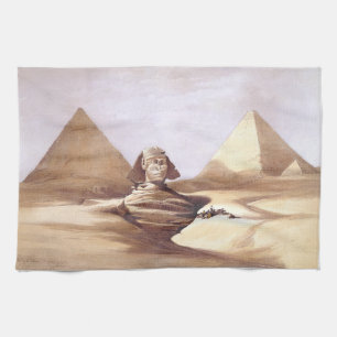 Paño De Cocina La Gran Esfinge, Pirámides de Giza