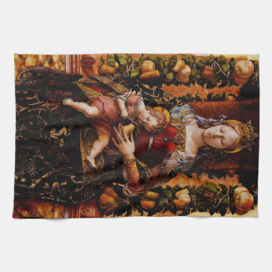 Paño De Cocina La Madonna della Candeletta de Carlo Crivelli