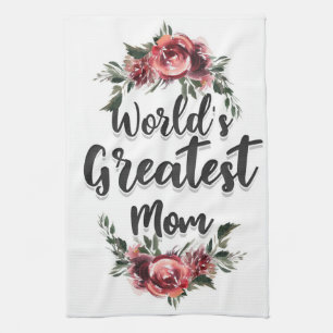 Paño De Cocina La madre más grande del mundo  Regalo Para Mamá