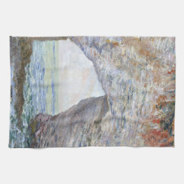 Paño De Cocina La Manneporte cerca de Étretat por Claude Monet