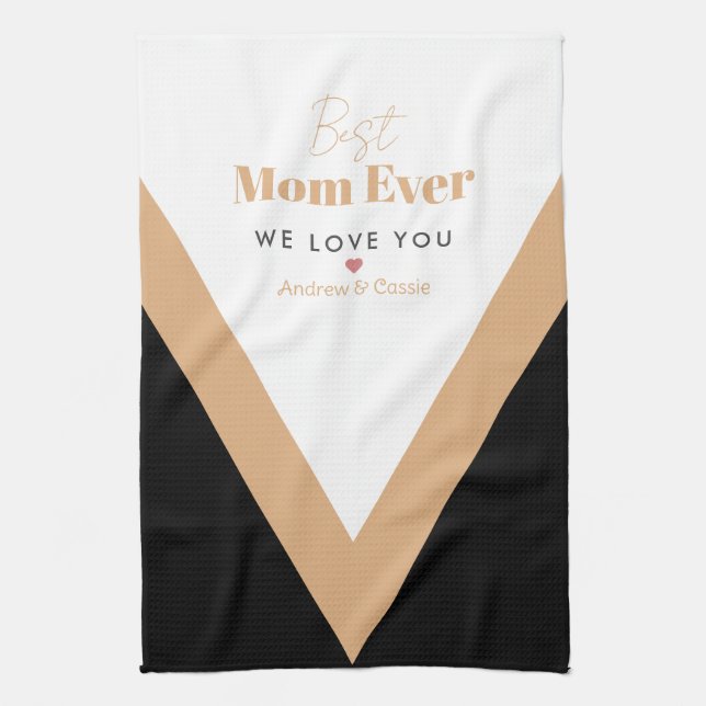 Paño De Cocina La mejor madre de todos los tiempos (Vertical)