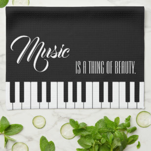 Paño De Cocina La Música Es Algo De Belleza