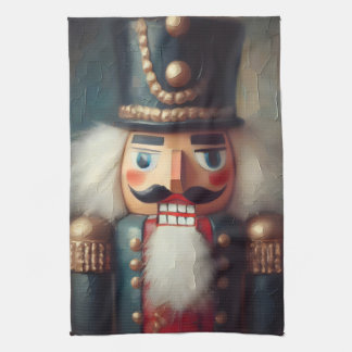 Paño De Cocina La Navidad de los Vintage Nutcracker