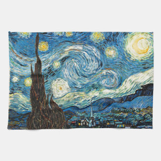Paño De Cocina La noche estrellada de Vincent van Gogh