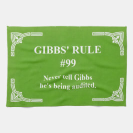 Paño De Cocina la regla 99 de Gibbs