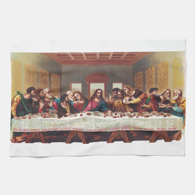 Paño De Cocina La Última Cena (Horizontal)