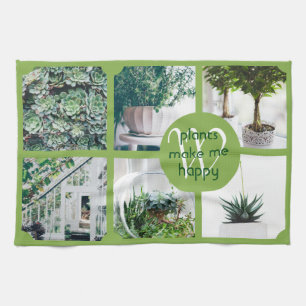 Paño De Cocina La vegetación de moda de Instagram crea tu propia