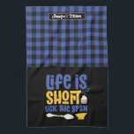 Paño De Cocina La Vida Divertida De Hacer Bak Es Poco Lámpara La<br><div class="desc">Comida divertida y fresca para hacer la cocina más divertida. Regalo personalizado para la familia y amigos que aman cocinar, cocinar y probar una nueva receta en la cocina. Personalizar la redacción para que se ajuste a su ocasión. Puede utilizar la Herramienta de diseño para cambiar aún más el tipo...</div>