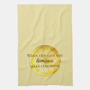 Paño De Cocina La vida te da una cita de Lemons