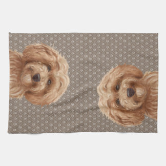 Paño De Cocina Labradoodle Goldendoodle Beige