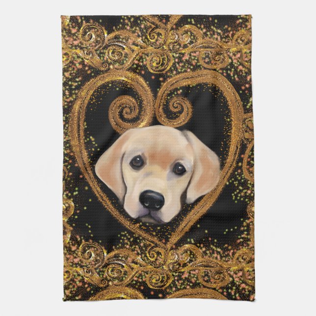 Paño De Cocina Labrador Retriever (Vertical)