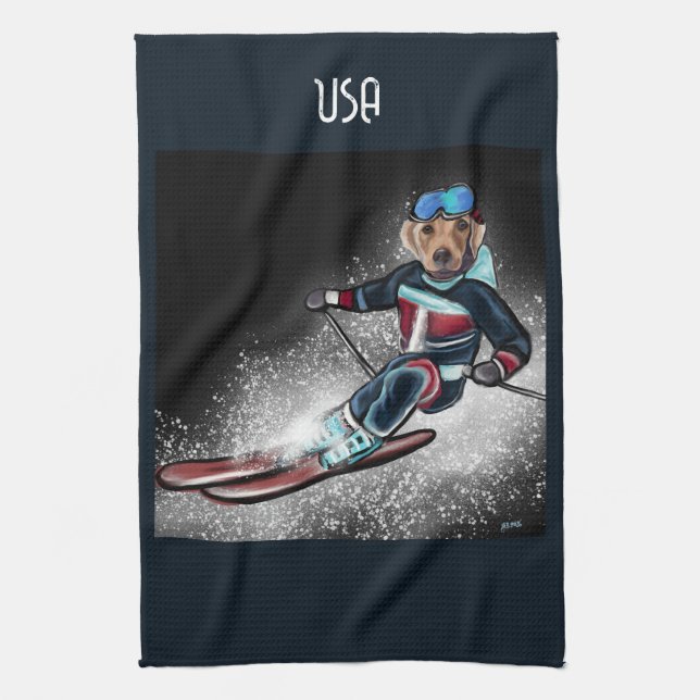 PAÑO DE COCINA LABRADOR RETRIEVER  (Vertical)