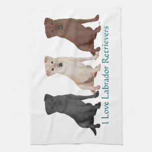 Paño De Cocina Labrador Retriever Negro Marinero Kitch - Personal
