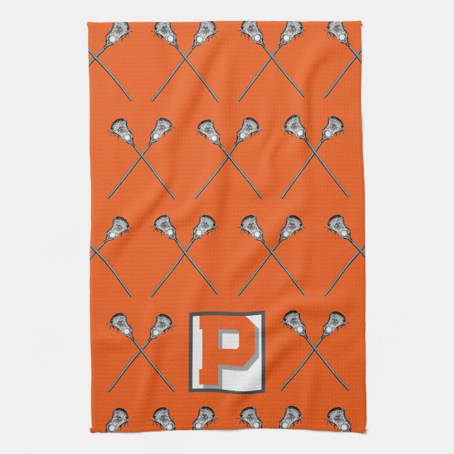 Paño De Cocina Lacrosse Naranja Sports Towell (Vertical)