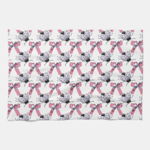 Paño De Cocina Lady Bugs y Bows