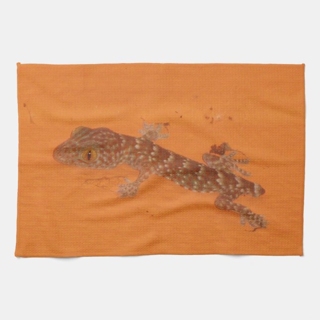 Paño De Cocina Lagarto Tokay bebé (Horizontal)