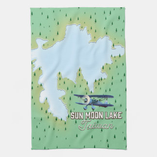 Paño De Cocina Lago del Sol y la Luna Taiwán
