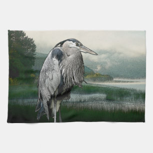 Paño De Cocina Lago heron