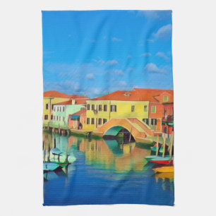 Paño De Cocina Laguna Veneciana - MURANO - panorama