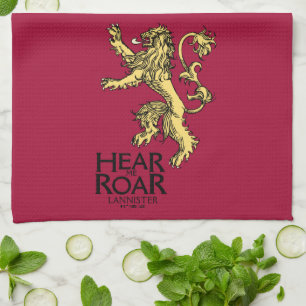 Paño De Cocina Lannister Sigil - Escúchame Roar