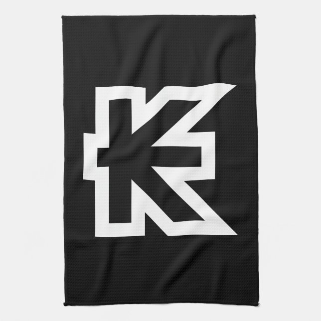 Paño De Cocina Laos Kip Lao/Rótulo de Dinero Laotiano (Vertical)