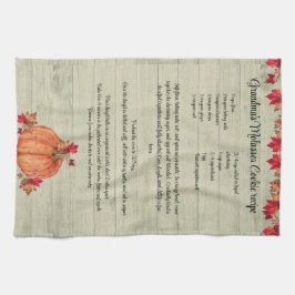 Paño De Cocina Las calabazas Naranjas de otoño de Friendding caen