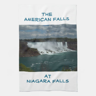 Paño De Cocina Las cataratas norteamericanas en las cataratas del