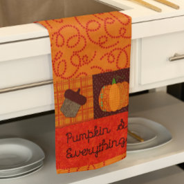 Paño De Cocina Las especias de calabaza y todo lo bueno