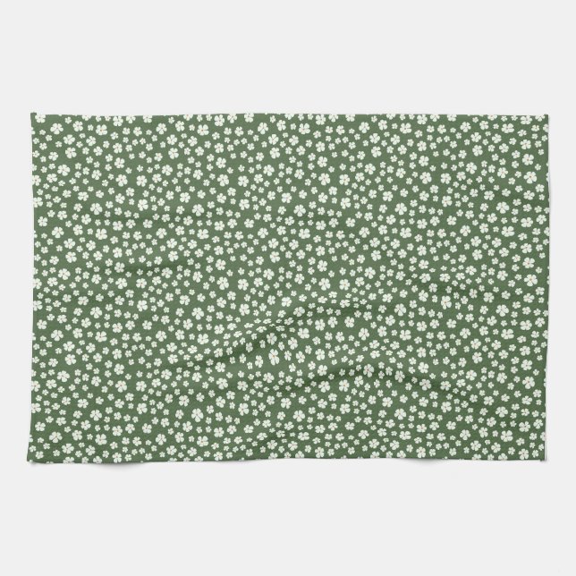 Paño De Cocina Las Flores Son El Sol Del Alma. (Horizontal)
