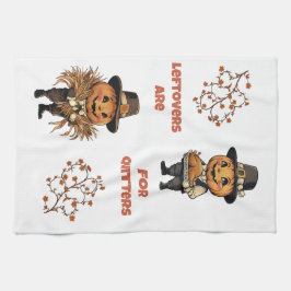 Paño De Cocina Las sobras son para Quitters