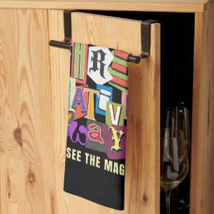 Paño De Cocina Lauder A Menudo - Diseño De Citas De Tipografía Po