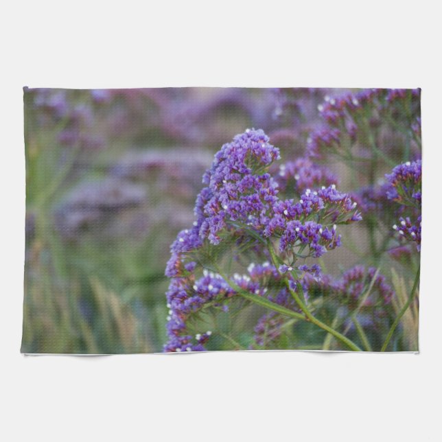 Paño De Cocina Lavanda junto al océano (Horizontal)