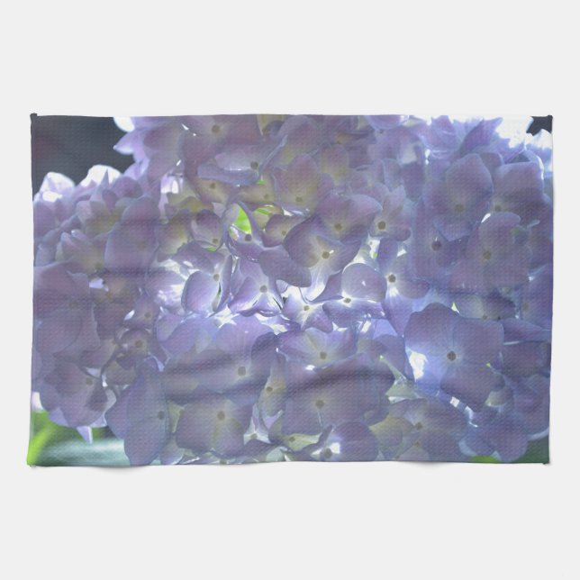 Paño De Cocina Lavender Hydrangeas (Horizontal)