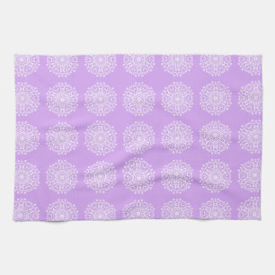 Paño De Cocina Lavender Mandala
