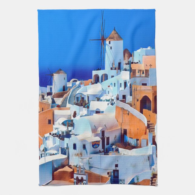 Paño De Cocina ldp OIA - laberinto de pasos - (Vertical)