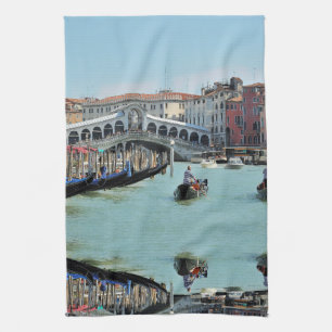Paño De Cocina ldp RIALTO BRIDGE - Venecia - Canal Grande