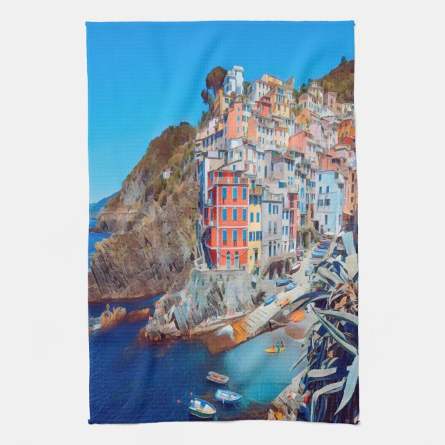 Paño De Cocina ldp RIOMAGGIORE - Cinque Terre - (Vertical)
