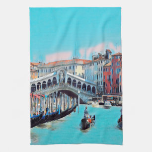 Paño De Cocina ldp VENICE - góndolas - rialto -