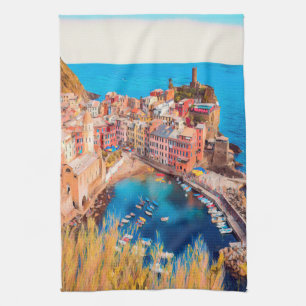 Paño De Cocina ldp VERNAZA - Cinque Terre -