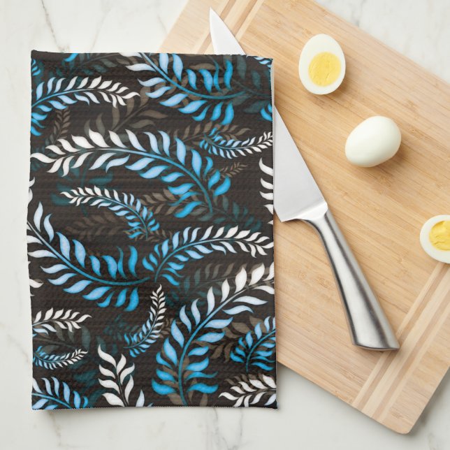 Paño De Cocina Leaf floral (Doblado Cuarto)