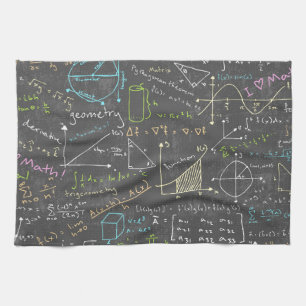 Paño De Cocina Lecciones de la matemáticas