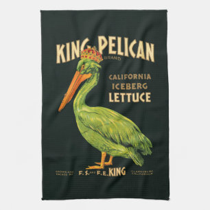 Paño De Cocina Lechuga iceberg King Pelican