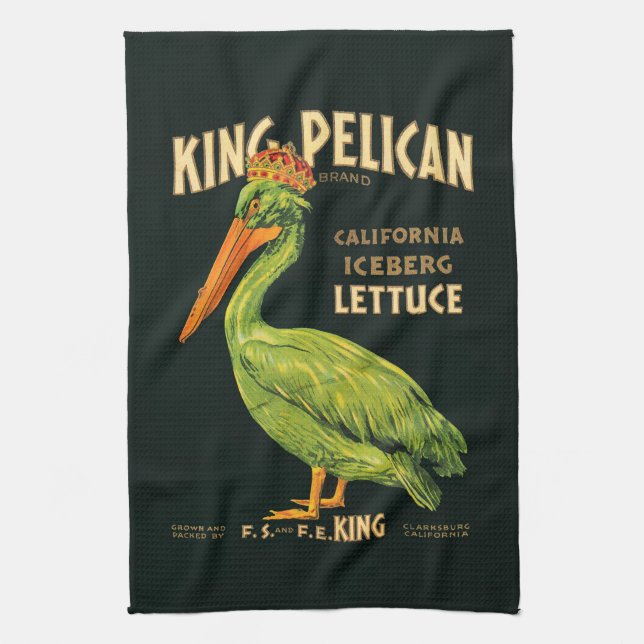 Paño De Cocina Lechuga iceberg King Pelican (Vertical)