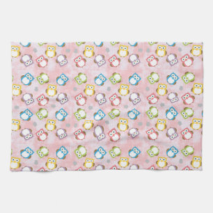 Paño De Cocina Lechuzas