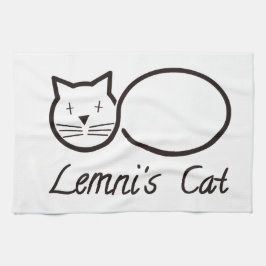 Paño De Cocina lemniscata el gato de lemni