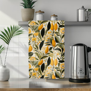 Paño De Cocina Lemon Botanical Grove