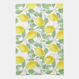Paño De Cocina Lemones acuarelas