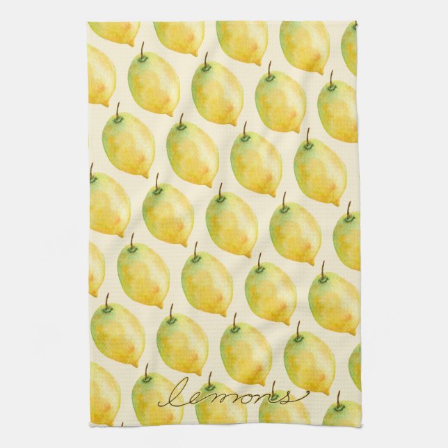 Paño De Cocina Lemones amarillos (Vertical)